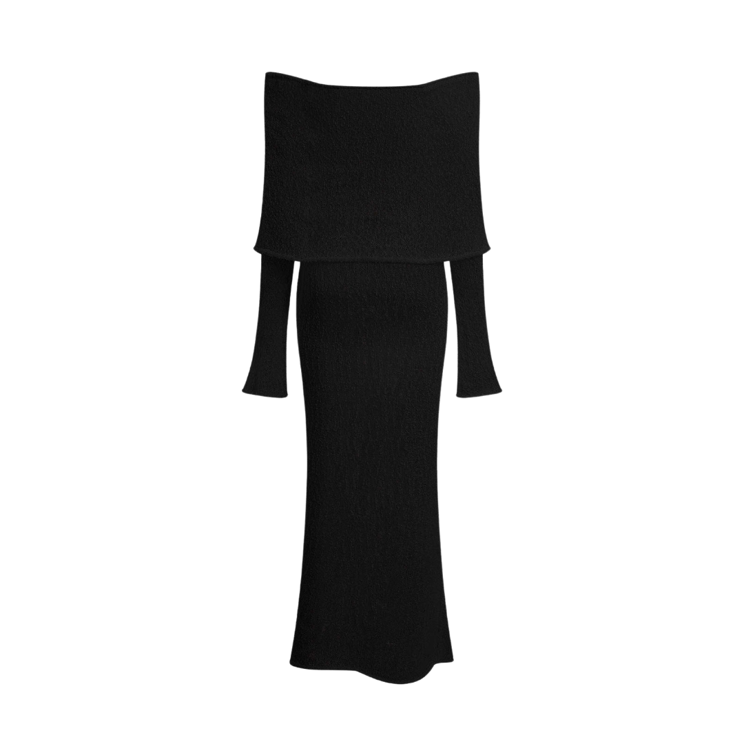 Figurbetontes Strickkleid