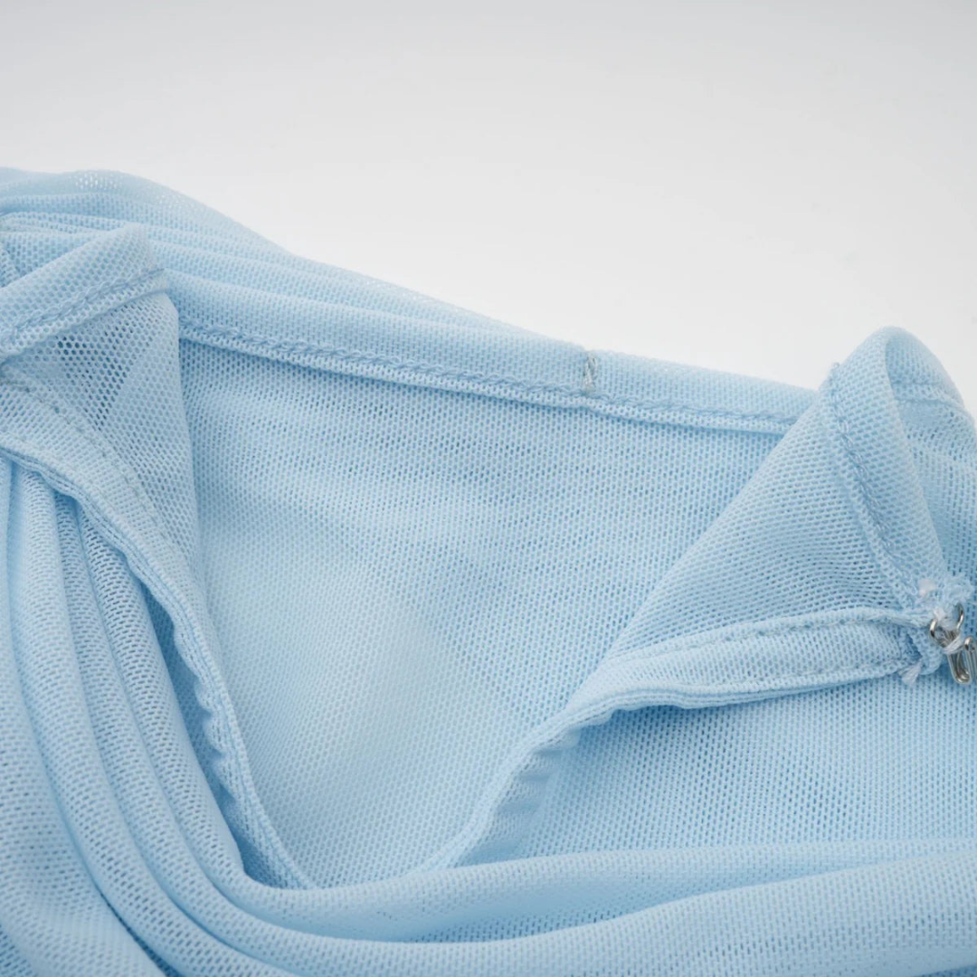 Blue Aura“ – Maxikleid