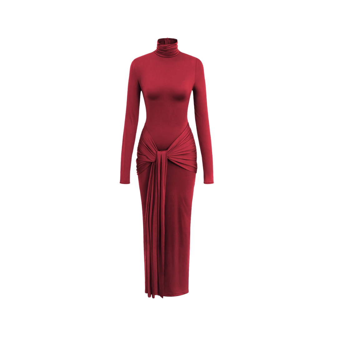 Drapé Elegance-Kleid