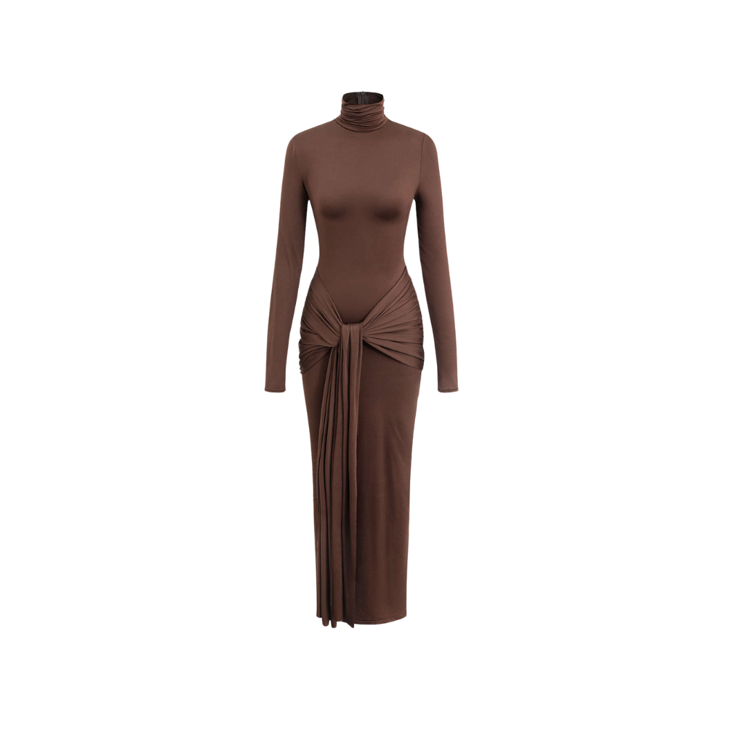 Drapé Elegance-Kleid