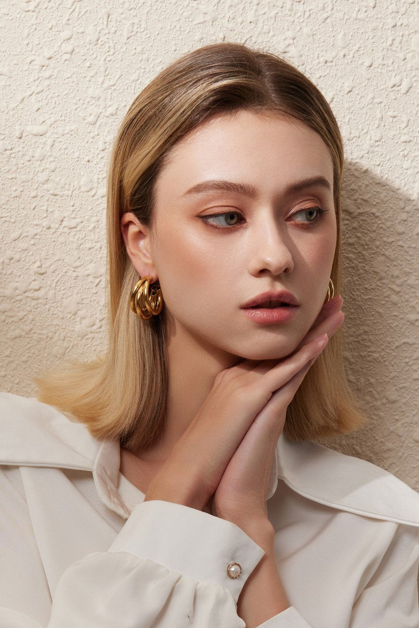 Luxura Edelstahl Ohrringe