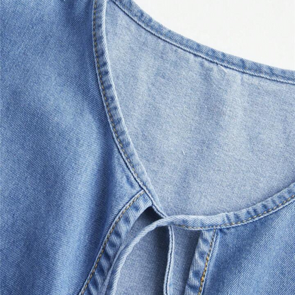 Denim Chic Top