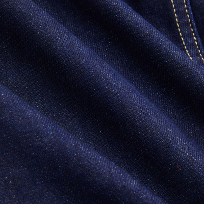 EcoStyle Dunkelblaue Jeansjacke mit Knopfdetail"