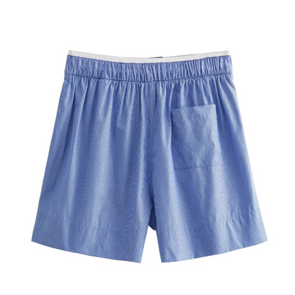 Blaues Streifen-Set