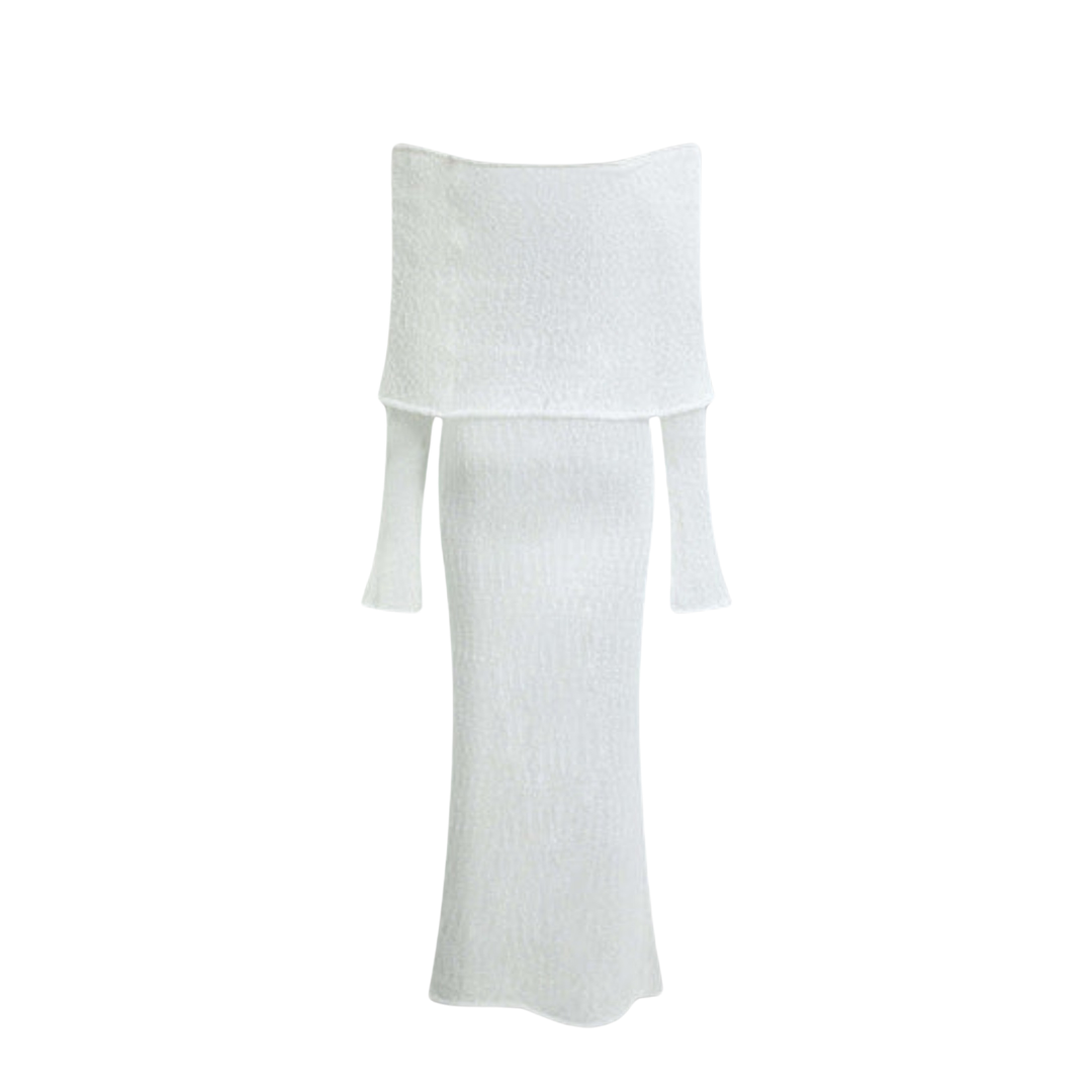 Figurbetontes Strickkleid