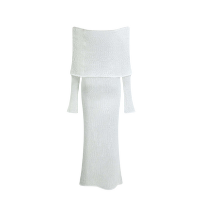 Figurbetontes Strickkleid
