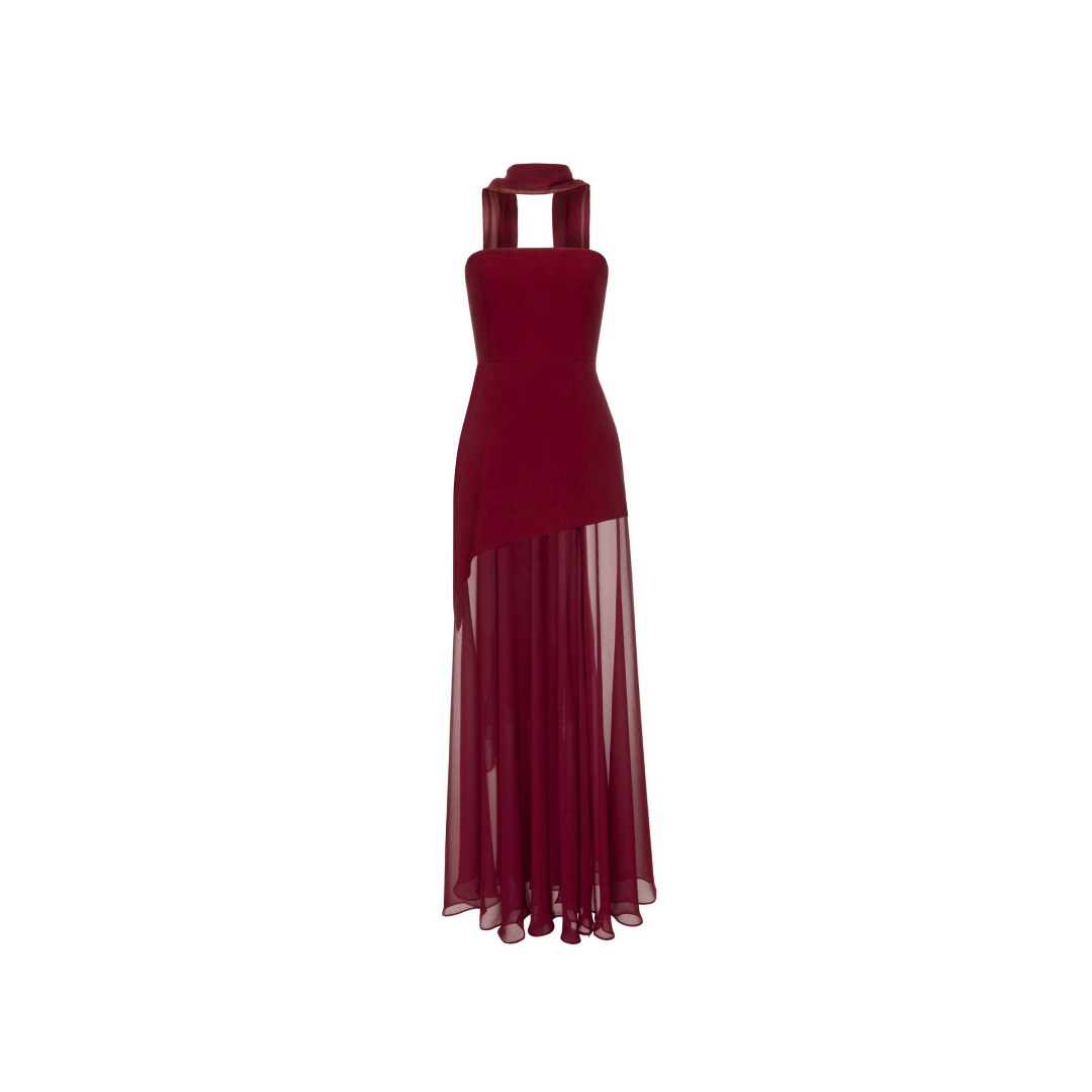 Ethereal Elegance“ – Halterneck Abendkleid