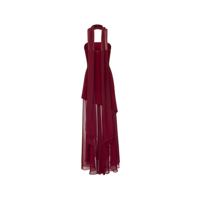 Ethereal Elegance“ – Halterneck Abendkleid