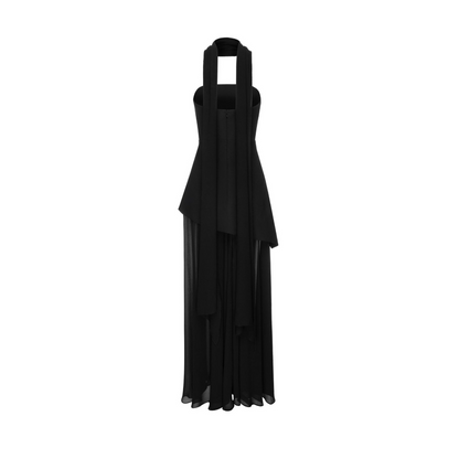 Ethereal Elegance“ – Halterneck Abendkleid