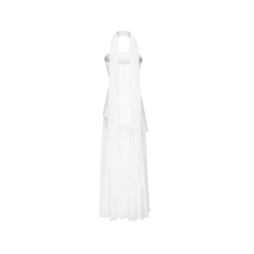 Ethereal Elegance“ – Halterneck Abendkleid