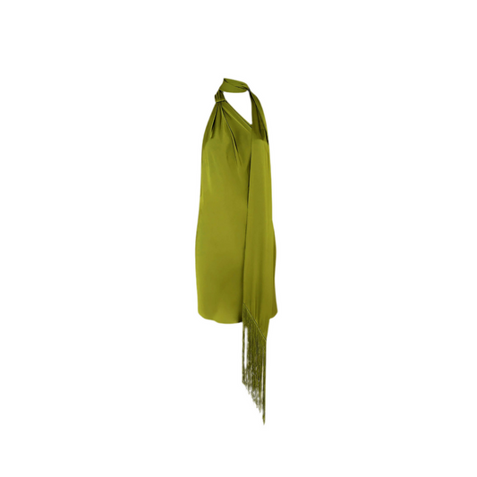 Satin Flow“ – Figurbetontes Maxikleid