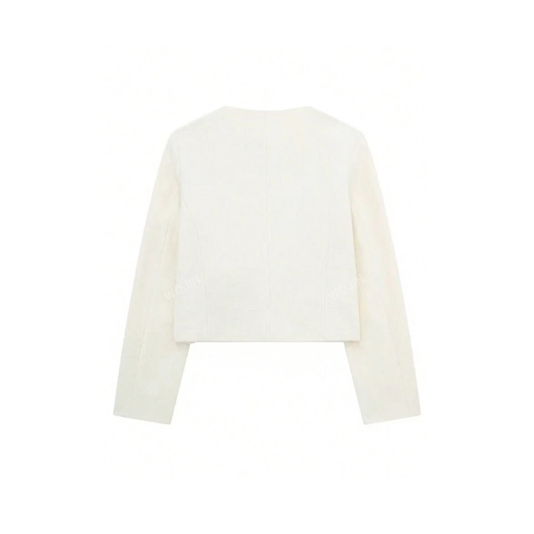 Jacke weiss